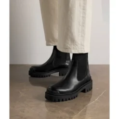 Angulus 7653 hacker støvle i sort skind