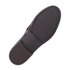 Billi Bi A9032 loafer i mørkebrun lakskind med kvaster