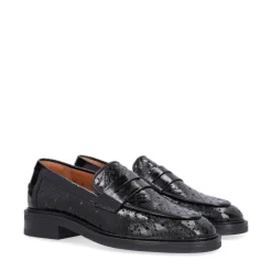Billi Bi A19689 loafer i sort lakskind