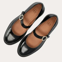 Billi Bi A7016 Mary Jane sko i sort lakskind