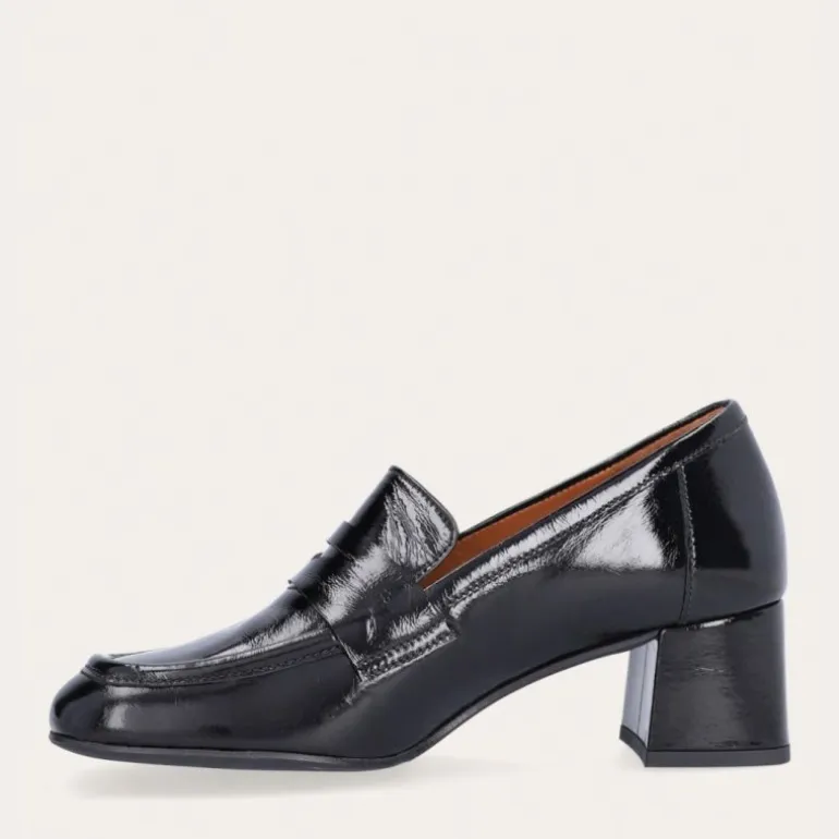 Billi Bi A9221 pumps i sort lakskind