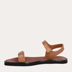 Billi Bi A6400 sandal i brun lakskind på letvægtssål