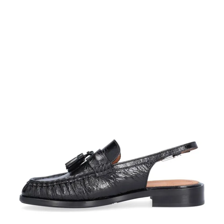 Billi Bi A9698 sort loafer med slingback