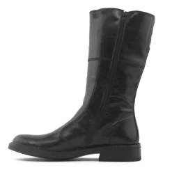 Bubetti 9880 3/4 lang støvle i sort skind