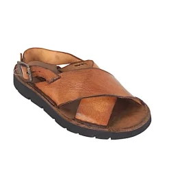 Bubetti 3520 sandal i vasket cognac skind