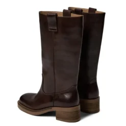 Pavement Anneli langskaftede støvler i brun skind