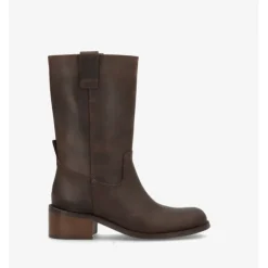 Phenumb Martina 3/4 lang støvle i mørkebrun