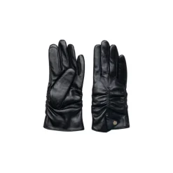 RE:DESIGNED Eda skindhandske i sort