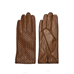 RE:DESIGNED skindhandske Kimbell i cognac