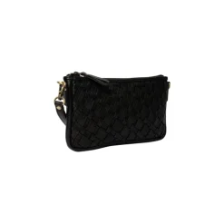 RE:DESIGNED Taske Mika Small i sort flet