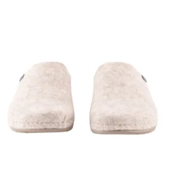 Shepherd Annsofie hjemmesko i creme uld