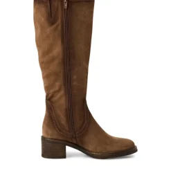 Tamaris 25501 langskaftet støvle i ruskind