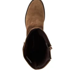 Tamaris 25501 langskaftet støvle i ruskind