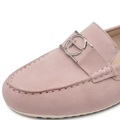 Tamaris 24630 loafer i rosa ruskind