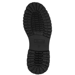 Tamaris 24324 loafer med rem i sort polido