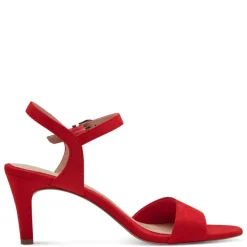 Tamaris 28028 sandal med hæl i rød