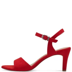 Tamaris 28028 sandal med hæl i rød
