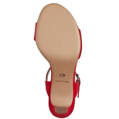 Tamaris 28028 sandal med hæl i rød