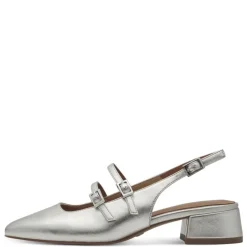 Tamaris 29510 sko med hæl i metallic