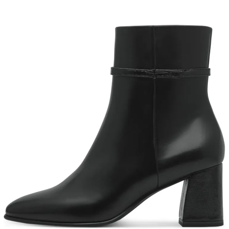 Tamaris 25336 støvle i sort skind