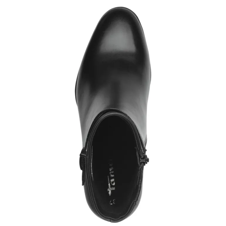 Tamaris 25336 støvle i sort skind