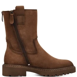 Tamaris 25470 støvler i Camel ruskind