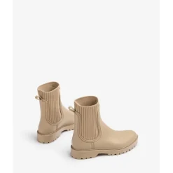 Unisa AYNAR gummistøvle i beige med elastik