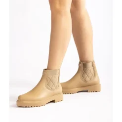 Unisa FRADES gummistøvle i beige